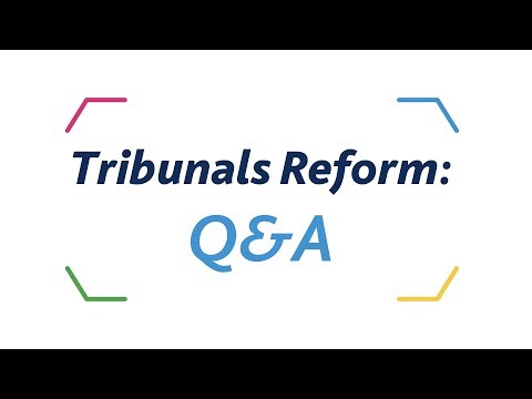 HMCTS Tribunals Reform Event Q&A - Exeter