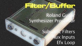 Filter-Buffer Roland 13-pin GR-55 VG-99 Guitar Synth Tracking Optimizer and Efx