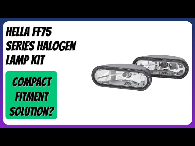 REVIEW (2026): Hella FF75 Series Halogen Lamp Kit. Features - YouTube