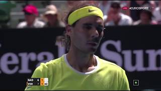 Nadal vs Verdasco - Australian Open 2016 R1 Highlights HD