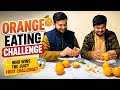 Orange Eating Challenge 🍊 | Who Wins the Juicy Fruit Challenge? | Funny Food Game