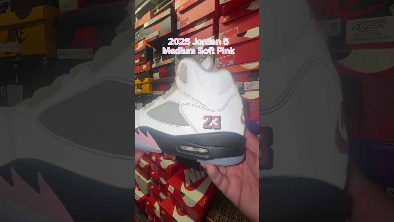 Showing all my sneakers 256 2025 Jordan 5 Medium Soft Pink 