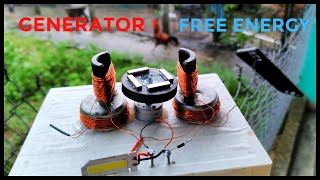 I Successfully Create Free Energy With Magnets And Dc Motor | Infinite Energy | Electronic Ideas