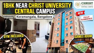 1BHK Near Christ University Central Campus | Fully Furnished 1BHK in Koramangala Bangalore