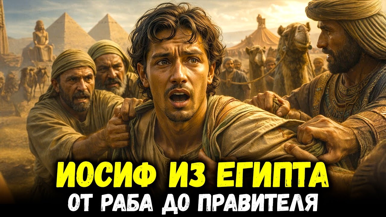 История Иосифа – Раб, Проданный Братьями, Ставший Правителем Египта!