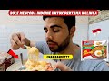 FOREIGNER Trying INDOMIE for the first time in INDONESIA