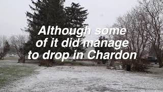 April snowfall hits Northeast Ohio