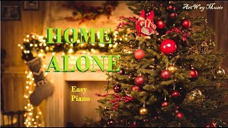 Саундтрек до фільму &quot;Сам удома&quot;, фортепіано / &#39;Home alone&#39; easy piano music sheet | ArtWay Music