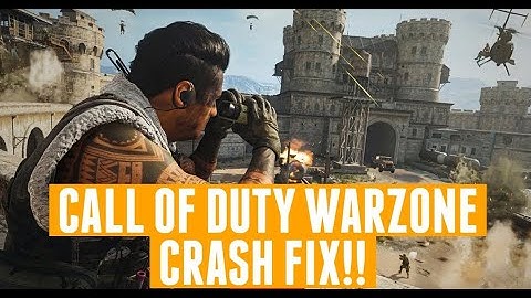 HOW TO FIX COD: WARZONE CRASH [NEW]