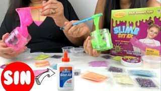 SLIME  sin PEGAMENTO | Abriendo Kit de Slime 