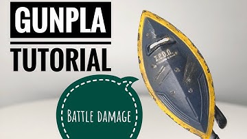 Gunpla Tutorial - battle damage