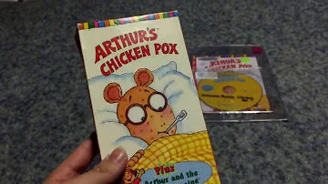 Arthur's Chicken Pox VHS and DVD Comparison Video