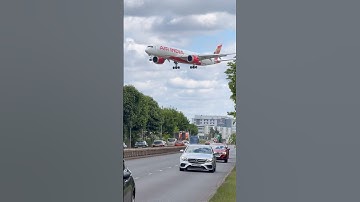 Air India Airbus A350-900 🇮🇳✈️ #Airindia #Airbus #Aviation