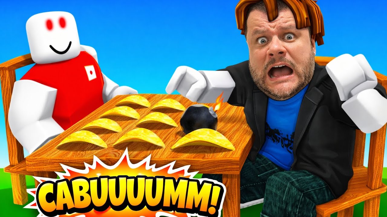 SOCORRO!!! PIOR QUE CAMPO MINADO! Desafio Roblox Chip Bomb 💣💥
