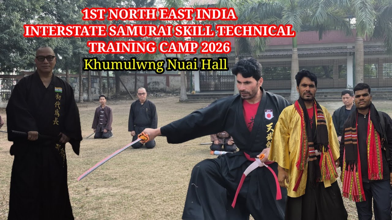 Tripura 1st Samurai Skill Training Camp Khlaijak Kha Khumulwng Nuai Hall O.