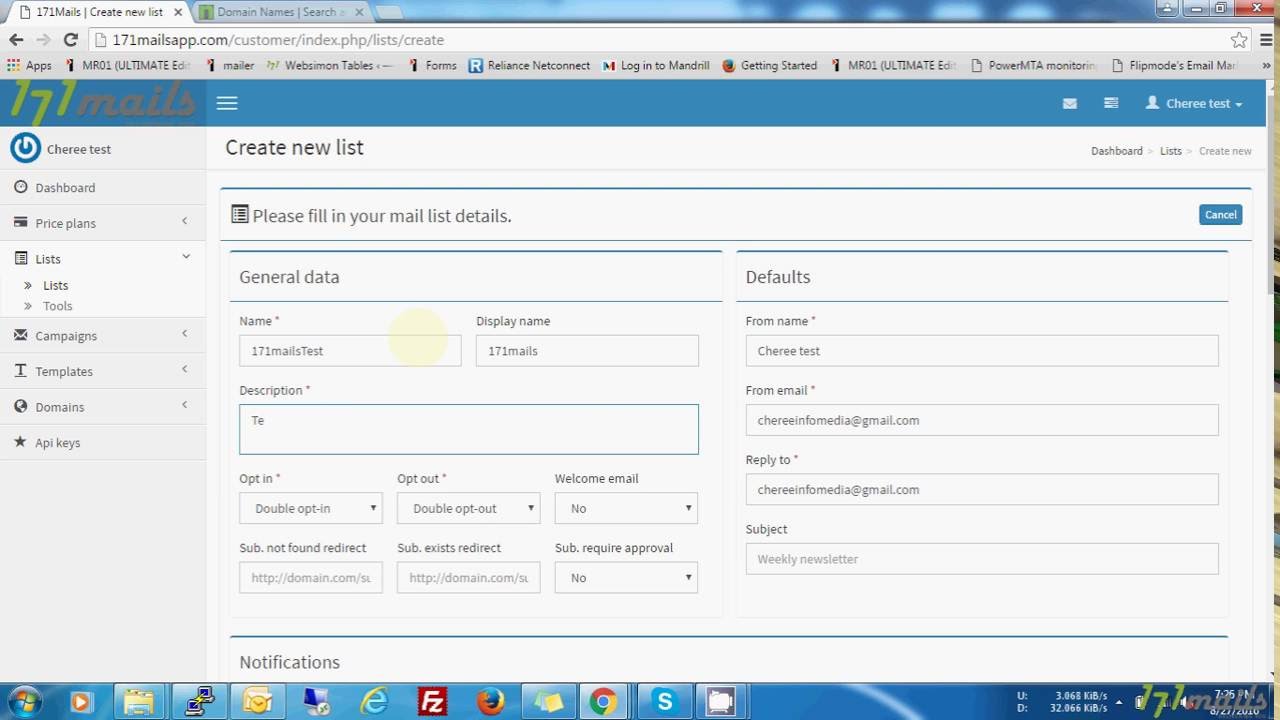171mails Create A Contact List YouTube