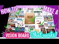 How To Make A Vision Board That REALLY Works! | The BEST Tips For Manifesting Your 2020 Vision Board