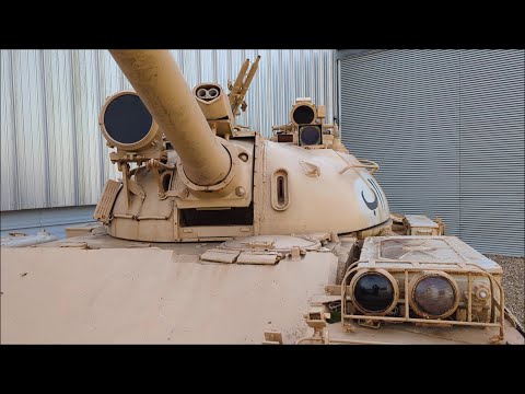 Iraqi (Chinese built) Type 69 II Tank, Gulf War capture, close up at The Tank Museum Bovington