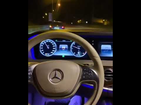 Mercedes S class gece İbrahim tatlıses Snap Araba snapleri