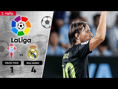 Celta Vigo - Real Madrid (1-4) - Maç Özeti - LaLiga 2022/23