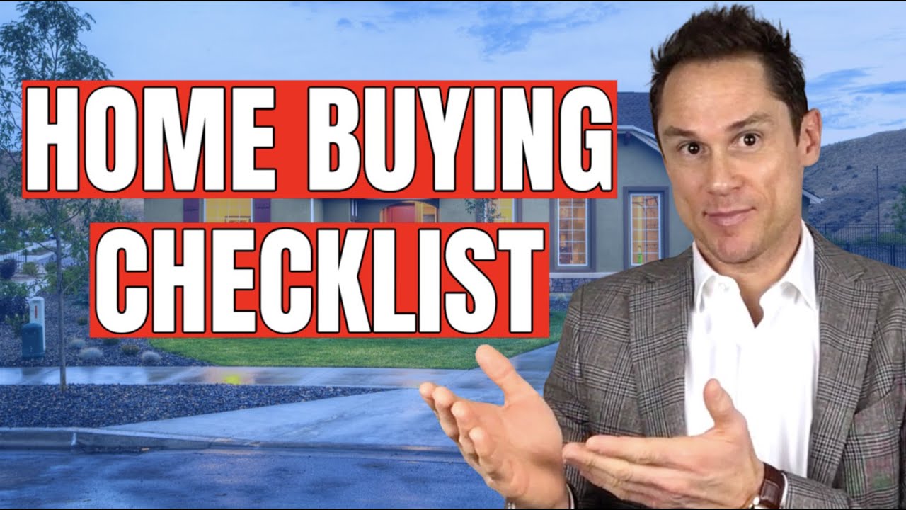 Buying Your First Home Checklist