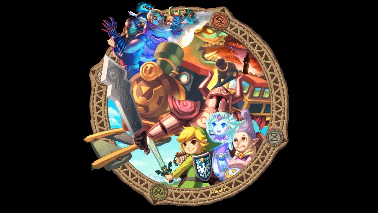 LoZ: Spirit Tracks -Tower of Spirits Staircase (Build Up Remastered)