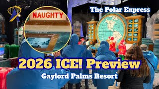 First Look Inside ICE! Featuring The Polar Express! 🚂