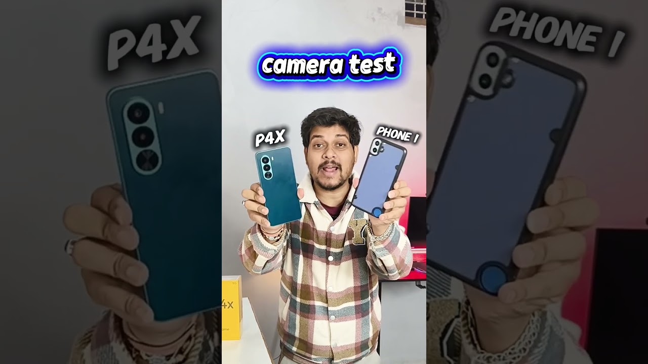 realme p4x vs nothing cmf phone 1 camera test 🤳 