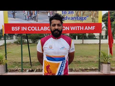 BSF Constable and Para-Cyclist Harinder Singh speaks of how the Aditya Mehta Foundation assisted him