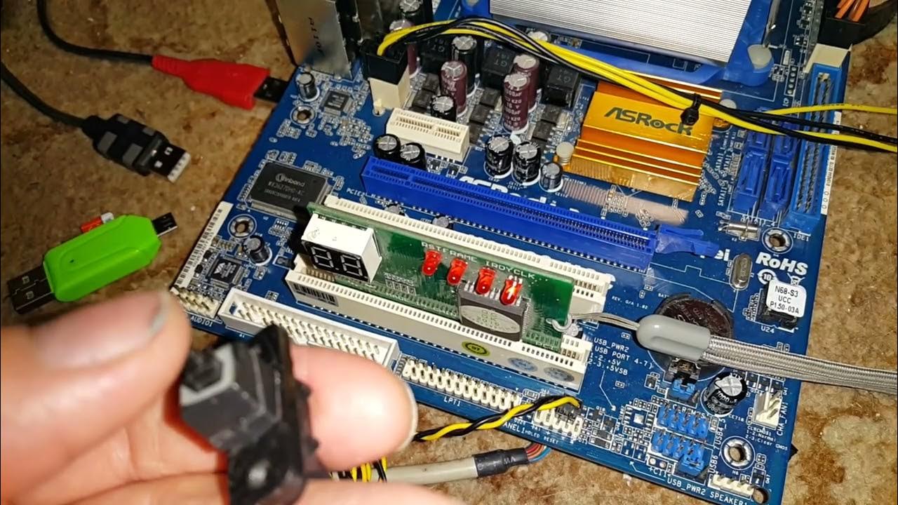 Материнская плата стартует не с первого раза , но стартует после ...