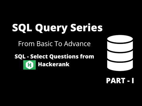 Basic SQL  For Beginners ( In Hindi) || SQL Select || HackerRank