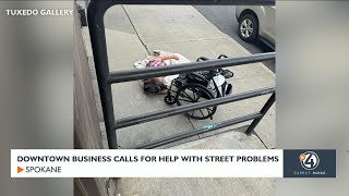 Downtown businesses calls for helps with street problems