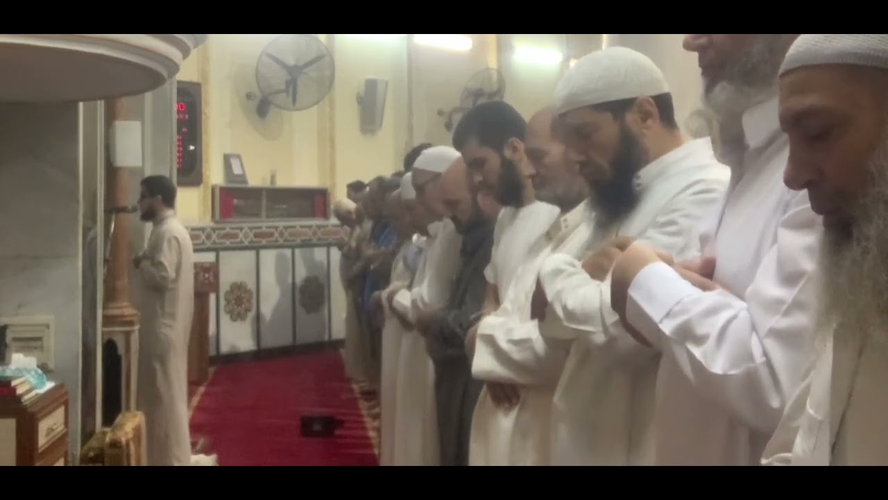 محاكاة للشيخ المنشاوى رحمه الله وتلاوة من صلاة العشاء / سورة النساء  / عبدالرحمن الفقي