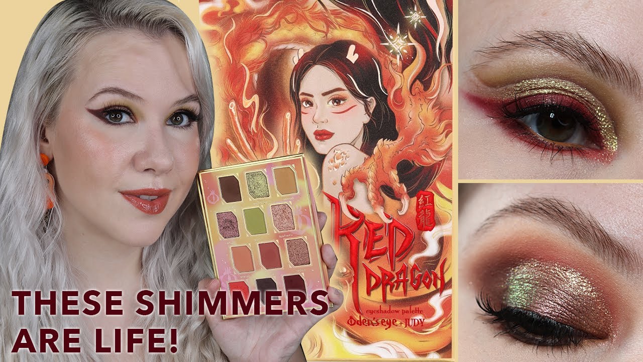 Odens Eye x Judy Red Dragon Palette | Swatches + 2 Looks