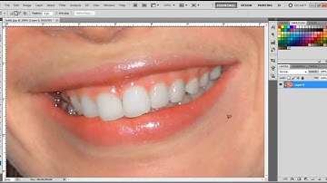 Easiest Method to Whiten Teeth in Photoshop CS5