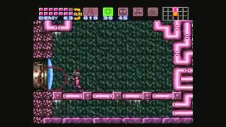 Super Metroid: beating the game with 'space-time beam' effect on Wii U