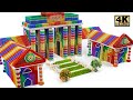 Most Creative - Build Brandenburg Gate From Magnetic Balls (Satisfying) | Magnet World Series