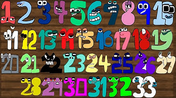 Alphabet Lore, Number Lore, Alphabet Game (A-Z), (0-9),Alphabet Transformation Lore Full (A-Z)