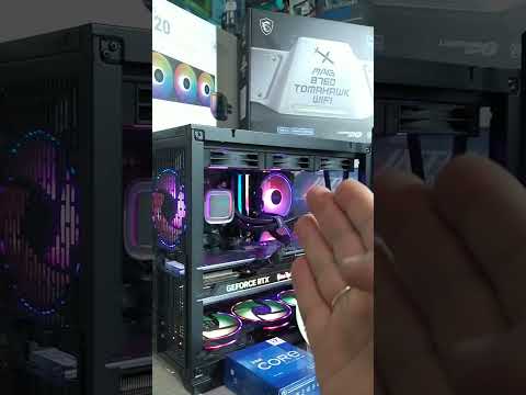 Как СЖО DeepCool LS720 LT720 охлаждает Intel Core i7-13700K ? #shorts