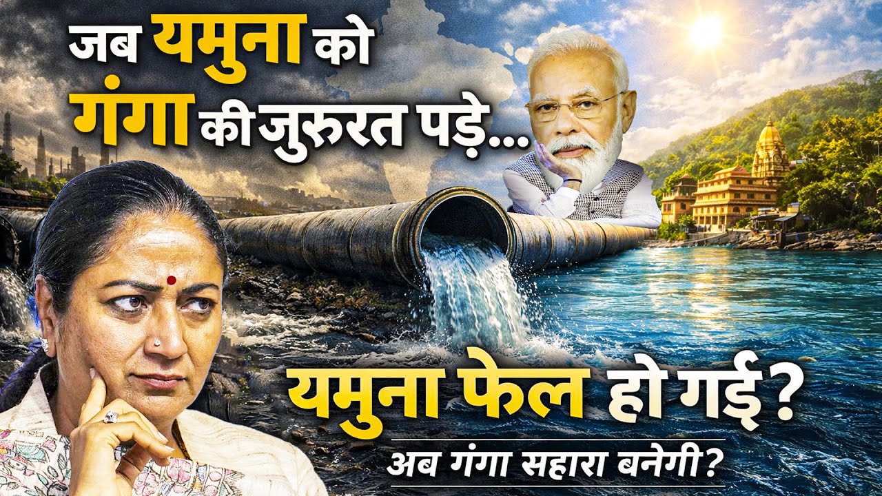 YP: 23 || Ganga का पानी Yamuna में क्यों? सरकार की मजबूरी या जनता से खेल ? #newztray #india #ganga