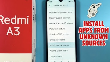 How to Install Apps from Unknown Sources on Xiaomi Redmi A3