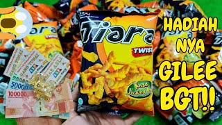 VIRAL!!! HARGA CUMA 2 RIBU HADIAHNYA RATUSAN RIBU PLUS EMAS!!! UNBOXING SNACK TIARA TWIST