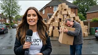 Brits React To Online Deliveries 😲 | Hilarious Parcel Chaos Across UK!