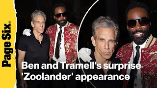 Ben Stiller And Tramell Tillman Make Surprise Appearance At Zoolander Screening