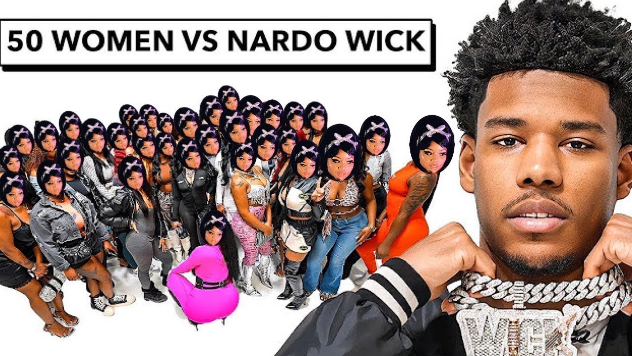 One Wick Rapper Noluvmar 20 WOMEN VS 1 RAPPER: NARDO WICK reaction video - YouTube