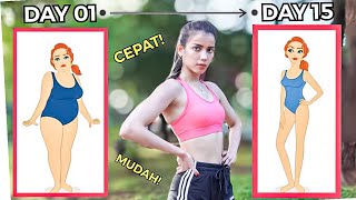 Olahraga tanpa alat bakar lemak 1000 kalori dalam 15 menit !! HIIT CARDIO olahraga di rumah !