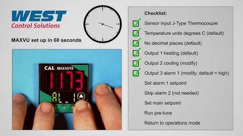 CAL Controls MAXVU Temperature Controller | Instrumart