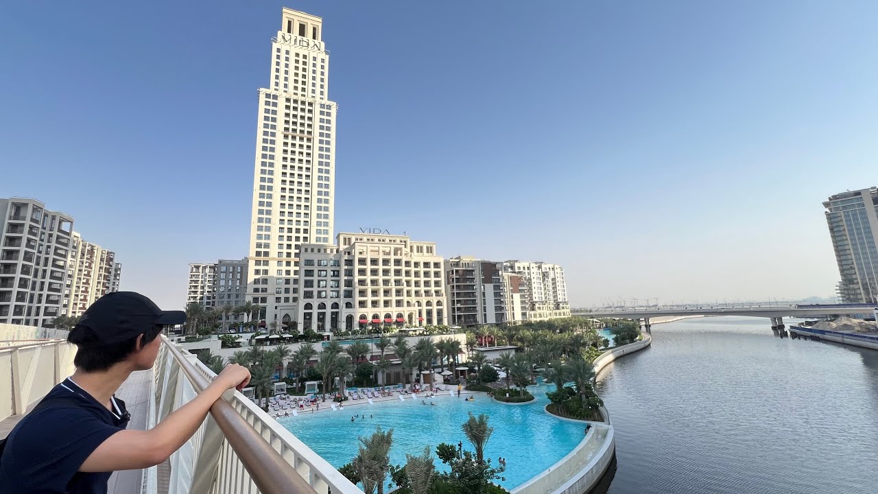 まだ知られていないドバイの新都心部へと変貌を遂げる、クリークハーバーエリアの生活を紹介