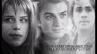 Hate Everything About You - Billy Hargrove/Sidney Prescott (+Steve)