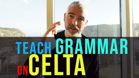 How to Teach Grammar: A Text-Based Approach